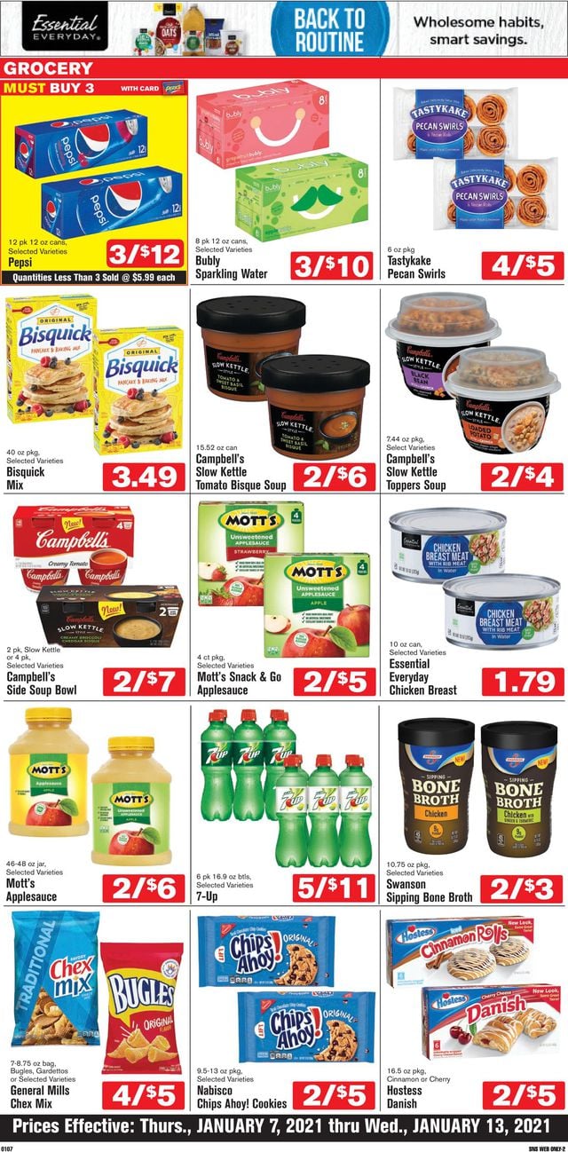 Shop ‘n Save Ad from 01/07/2021