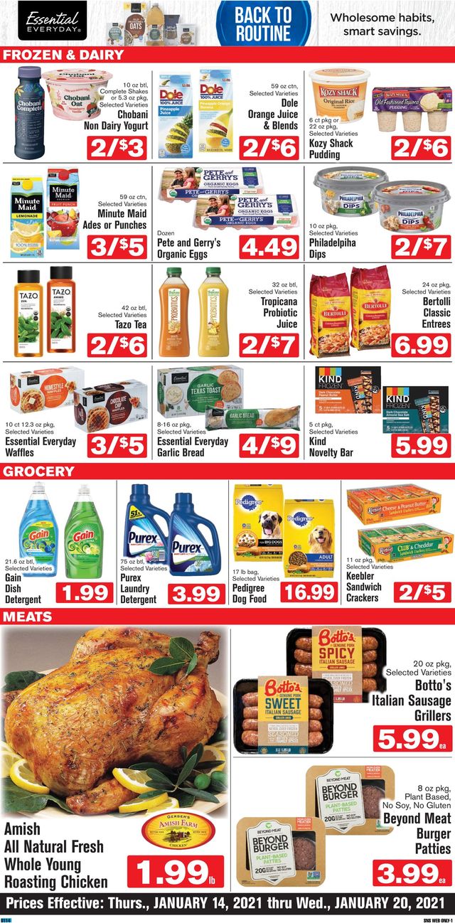 Shop ‘n Save Ad from 01/14/2021