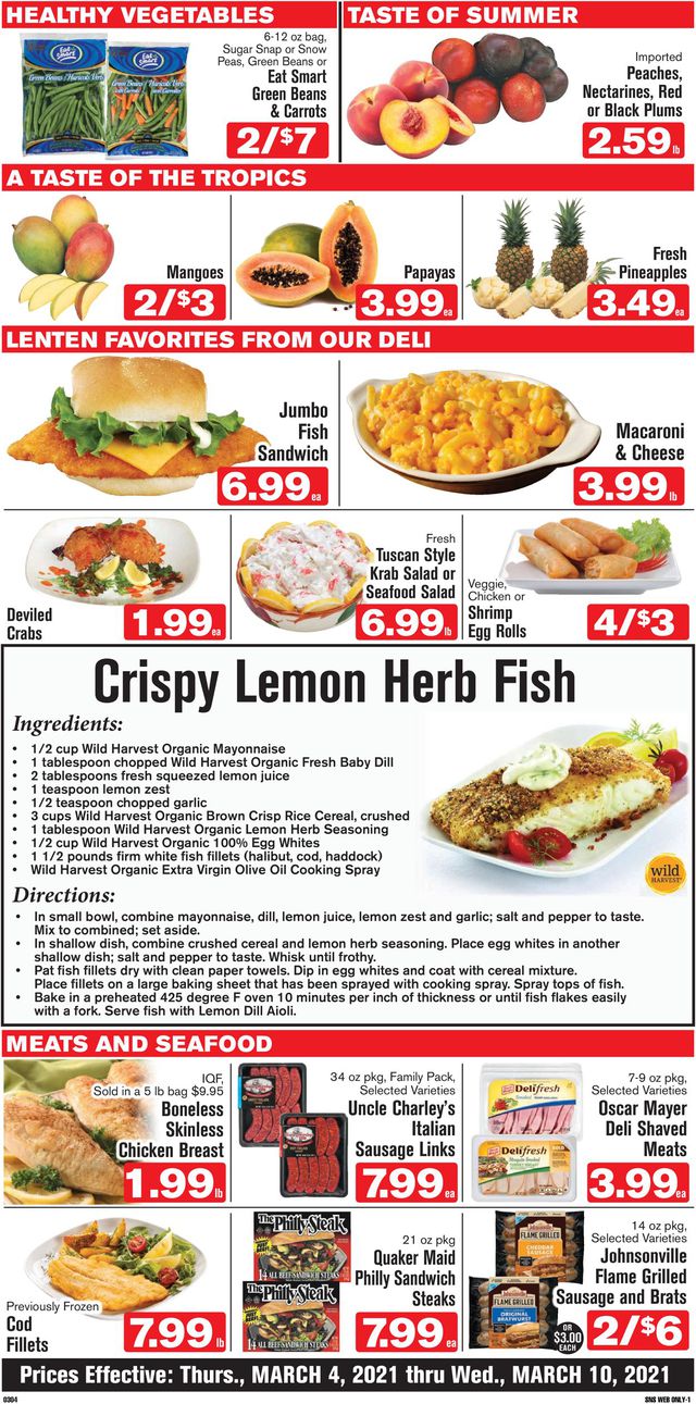 Shop ‘n Save Ad from 03/04/2021