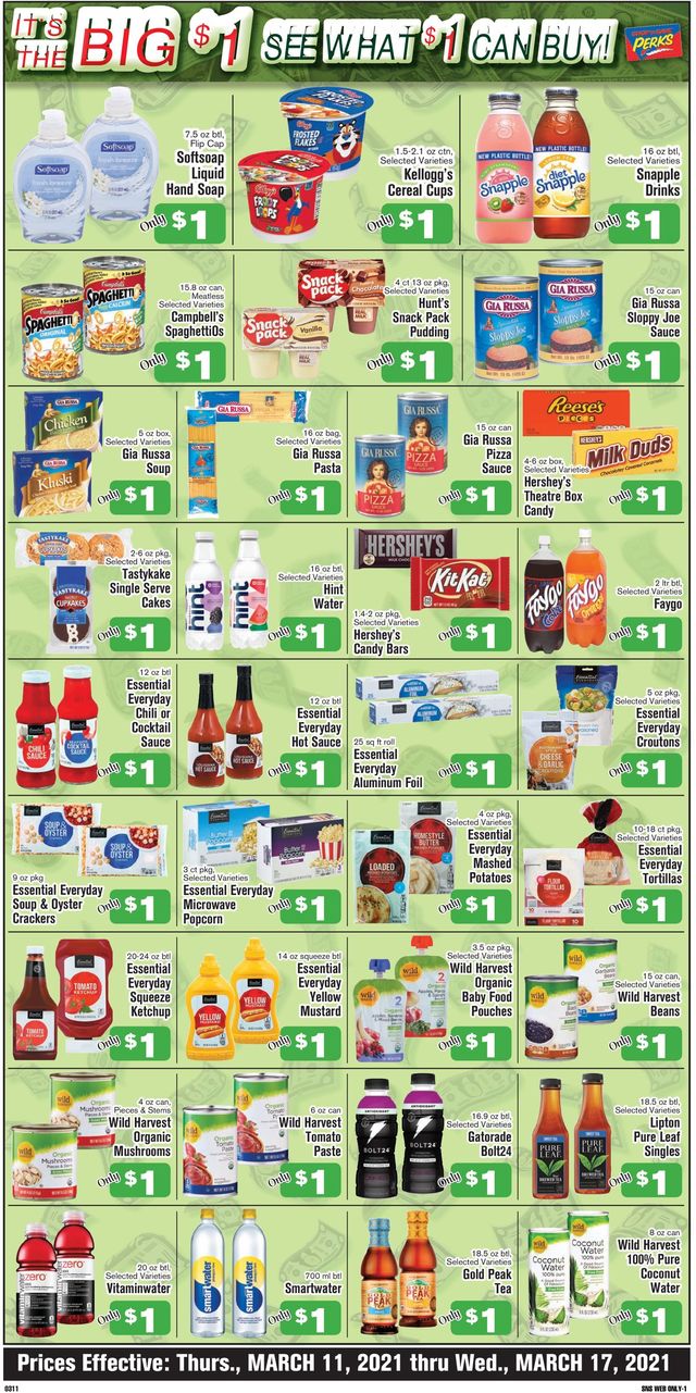 Shop ‘n Save Ad from 03/11/2021
