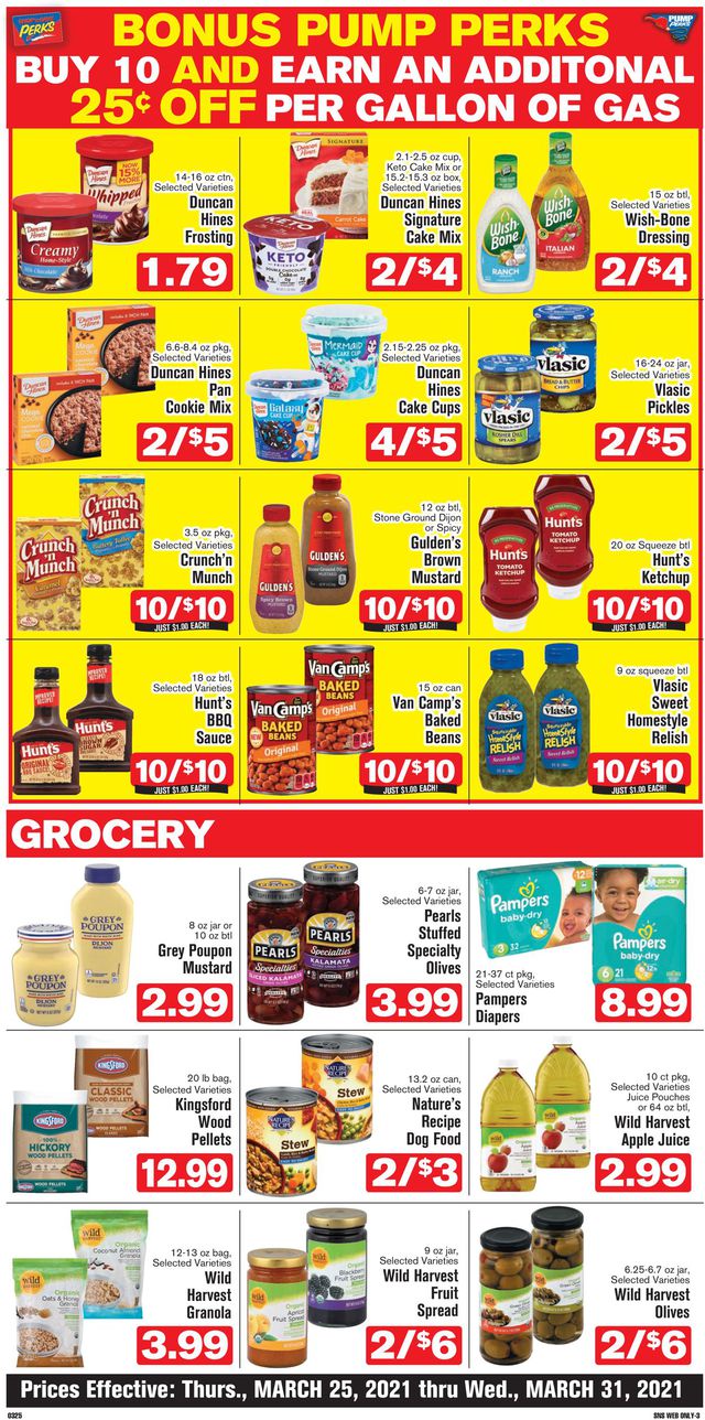 Shop ‘n Save Ad from 03/25/2021