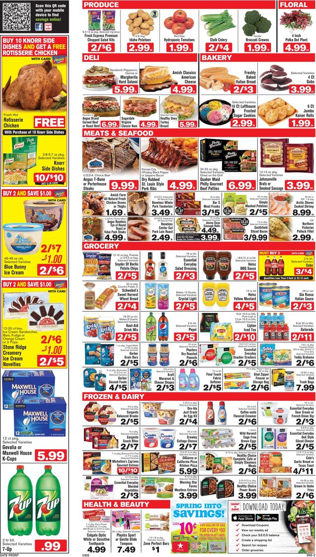 Shop ‘n Save Ad from 04/08/2021