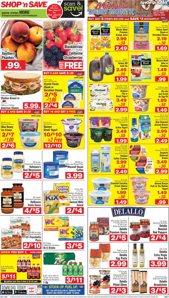 Shop ‘n Save Ad from 06/17/2021