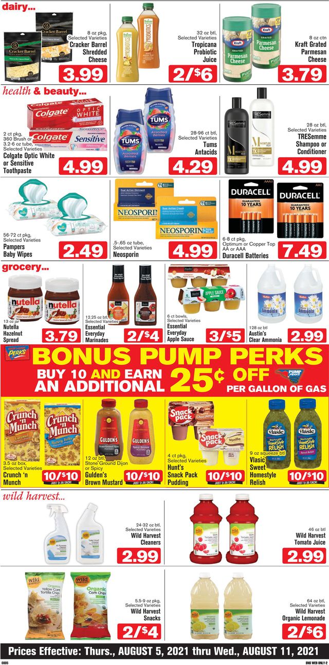 Shop ‘n Save Ad from 08/05/2021
