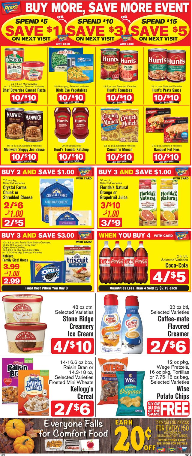Shop ‘n Save Ad from 10/07/2021