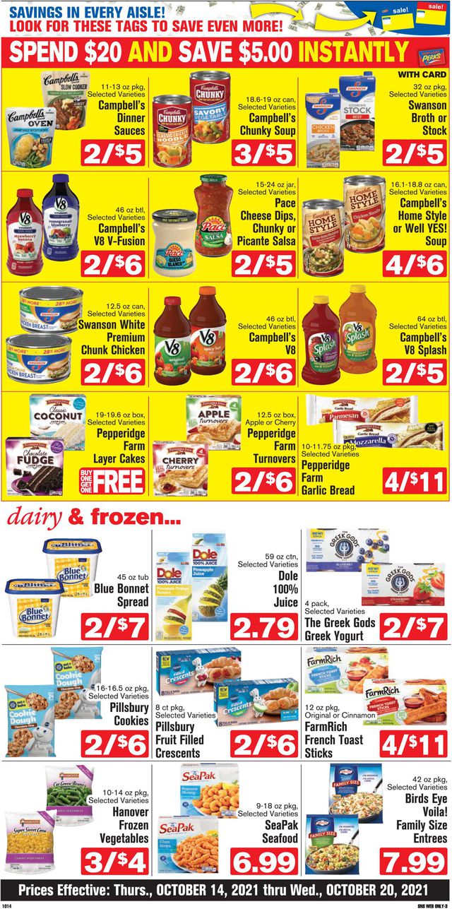 Shop ‘n Save Ad from 10/14/2021