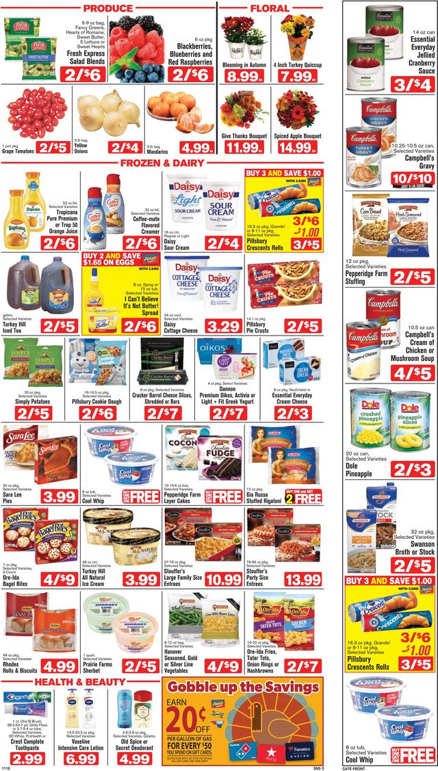 Shop ‘n Save Ad from 11/18/2021
