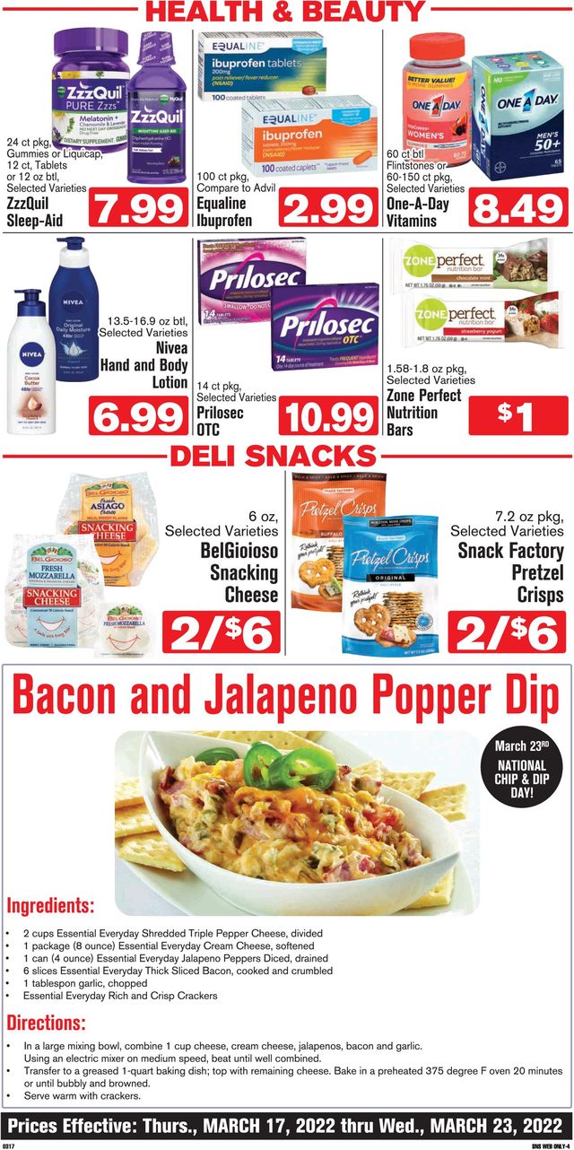 Shop ‘n Save Ad from 03/17/2022