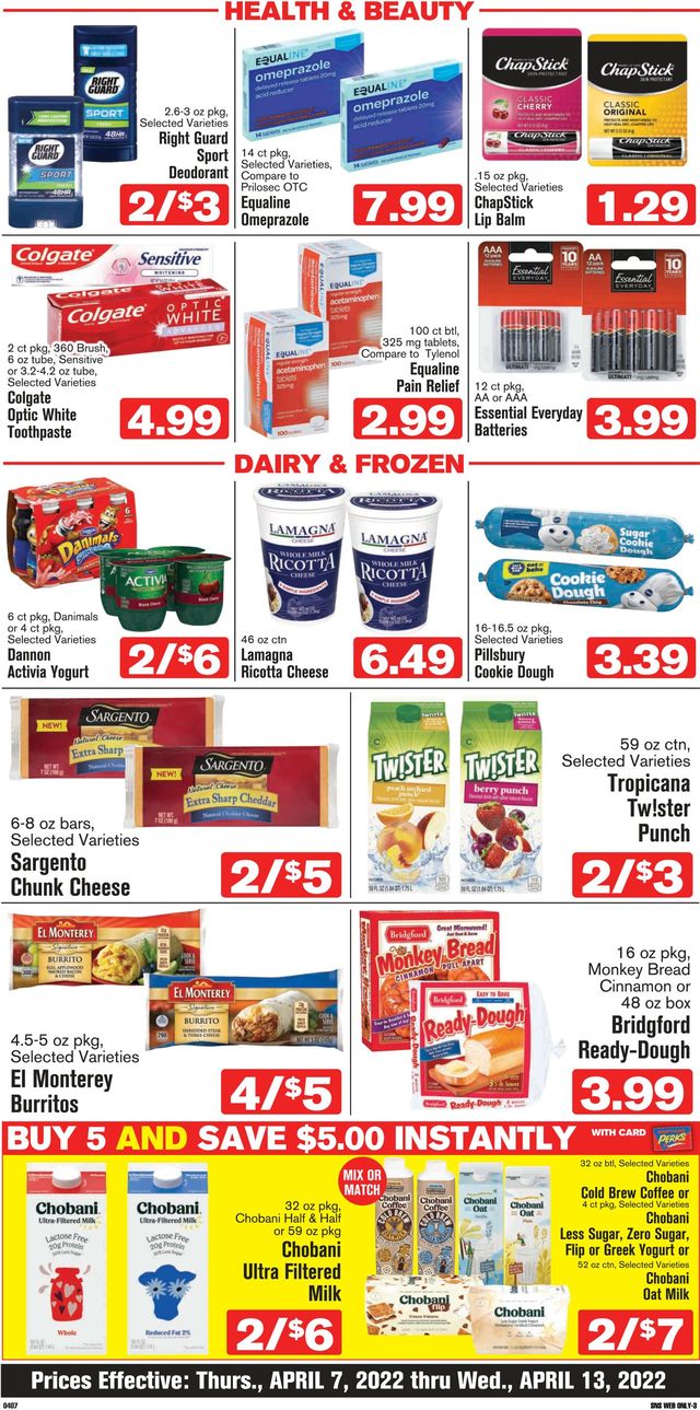 Shop ‘n Save Ad from 04/07/2022