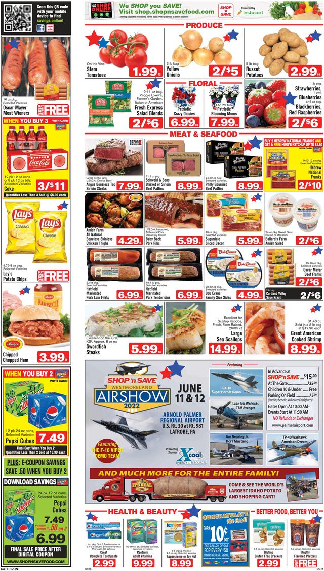 Shop ‘n Save Ad from 05/26/2022