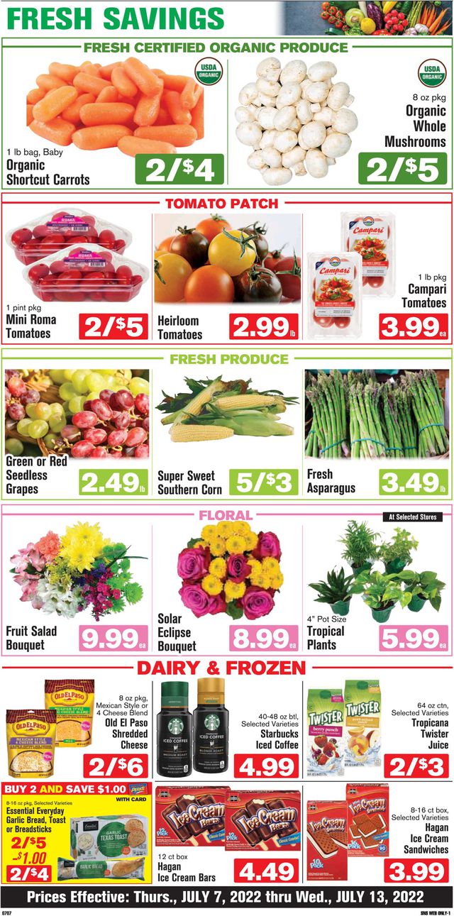 Shop ‘n Save Ad from 07/07/2022