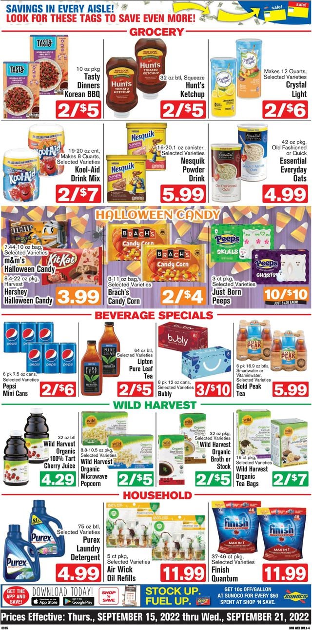 Shop ‘n Save Ad from 09/15/2022