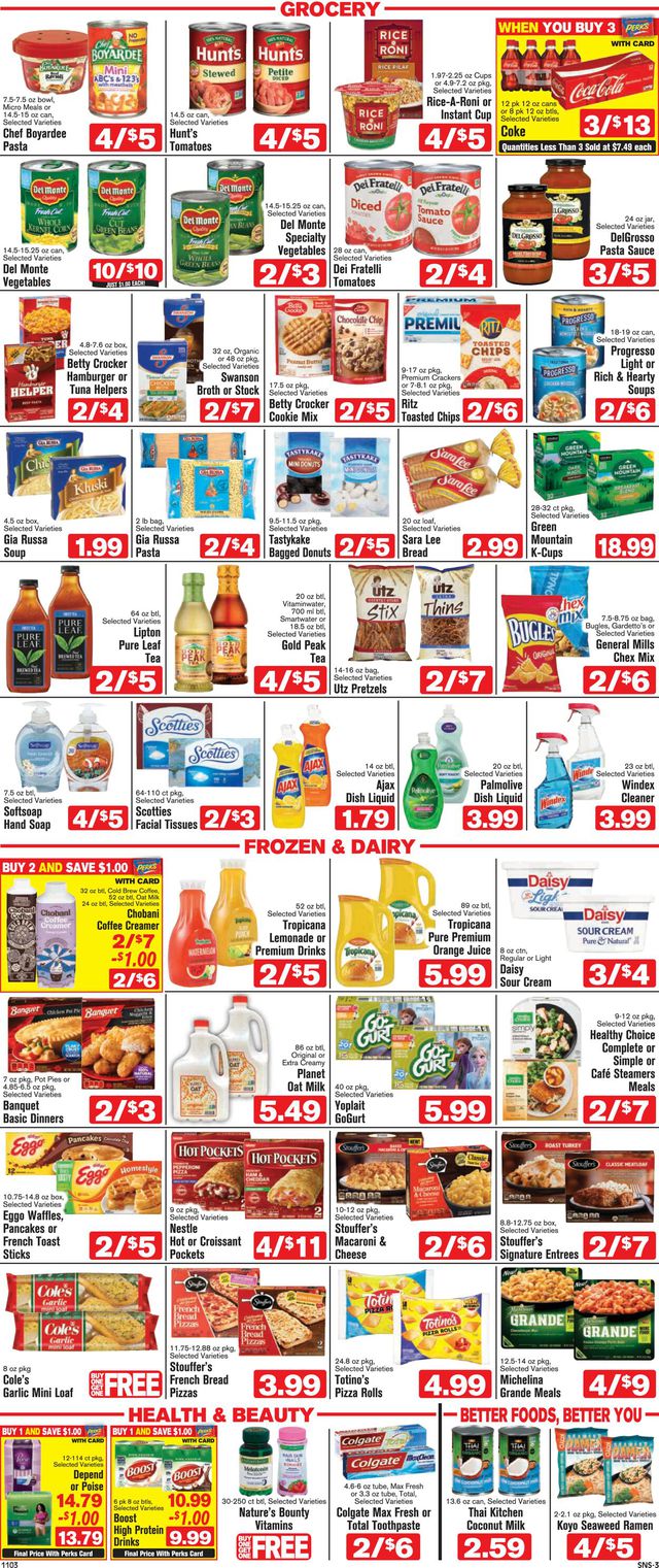 Shop ‘n Save Ad from 11/03/2022