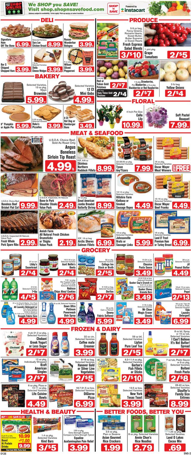 Shop ‘n Save Ad from 01/26/2023