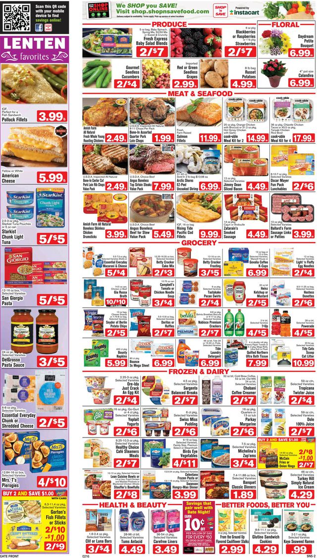 Shop ‘n Save Ad from 02/16/2023