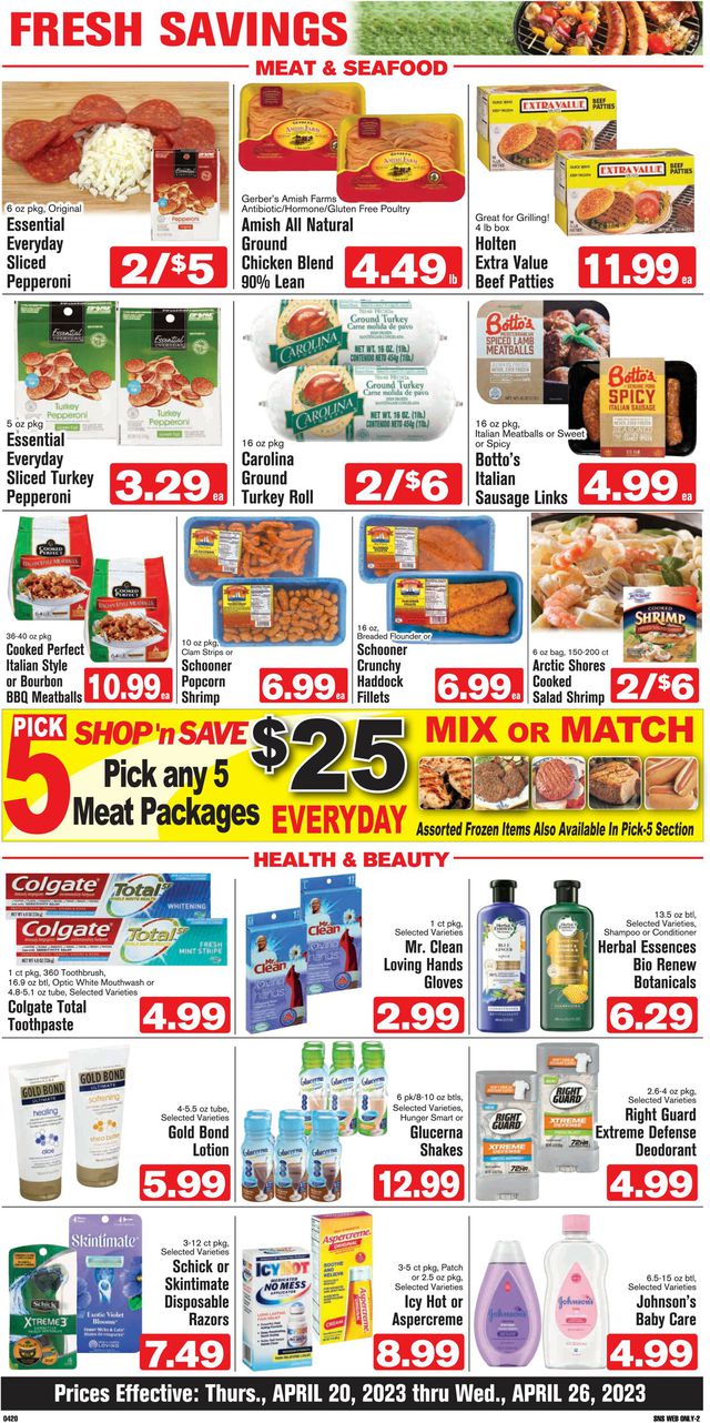 Shop ‘n Save Ad from 04/20/2023