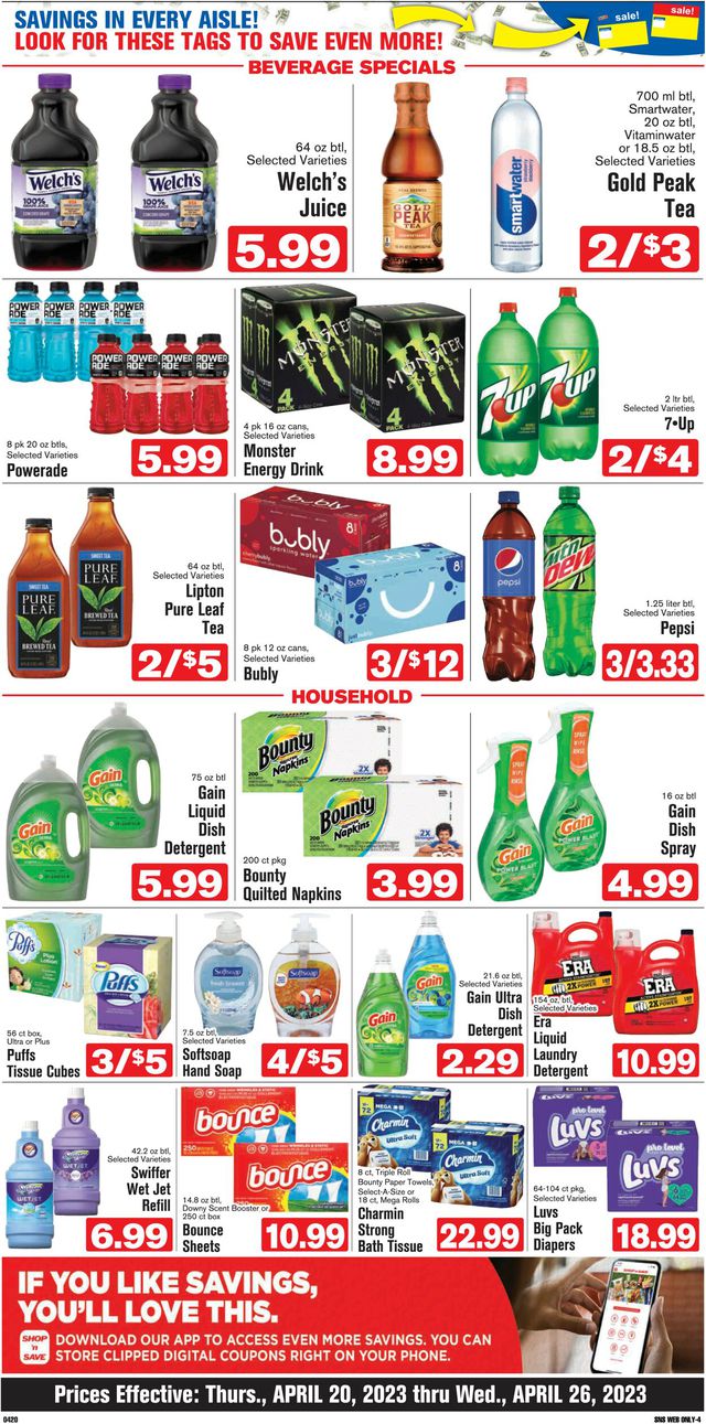 Shop ‘n Save Ad from 04/20/2023