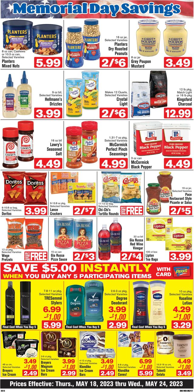 Shop ‘n Save Ad from 05/18/2023