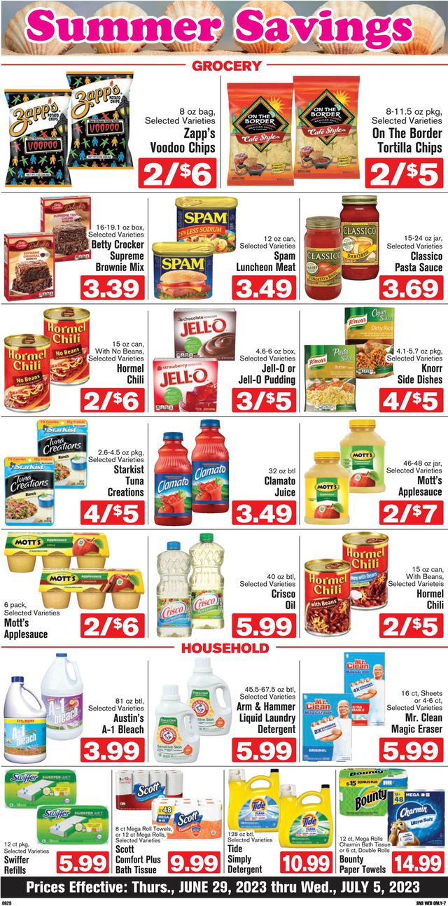 Shop ‘n Save Ad from 06/29/2023
