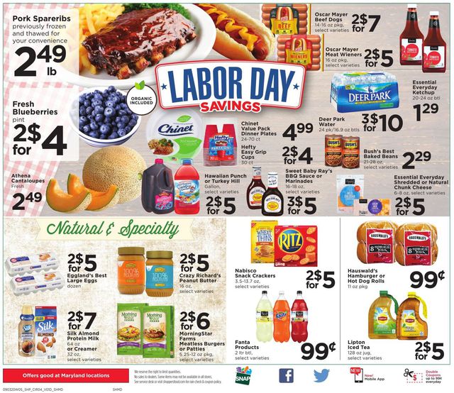 Shoppers Food & Pharmacy Ad from 09/03/2020