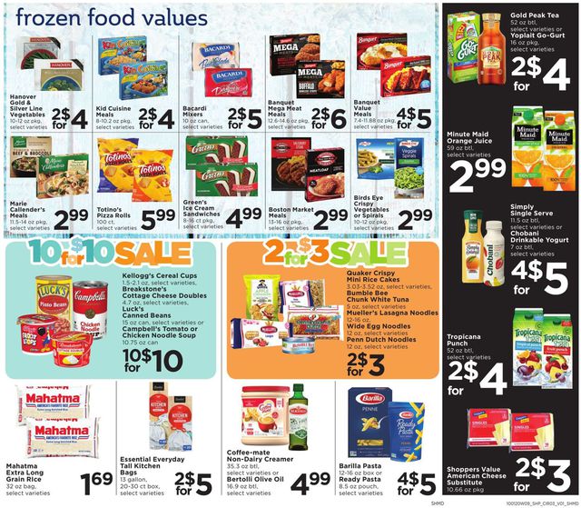 Shoppers Food & Pharmacy Ad from 10/01/2020