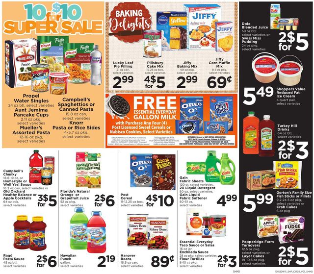 Shoppers Food & Pharmacy Ad from 10/15/2020
