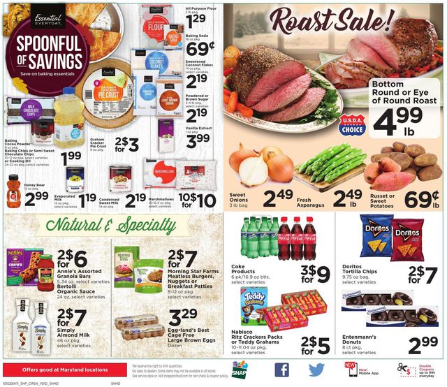 Shoppers Food & Pharmacy Ad from 10/15/2020