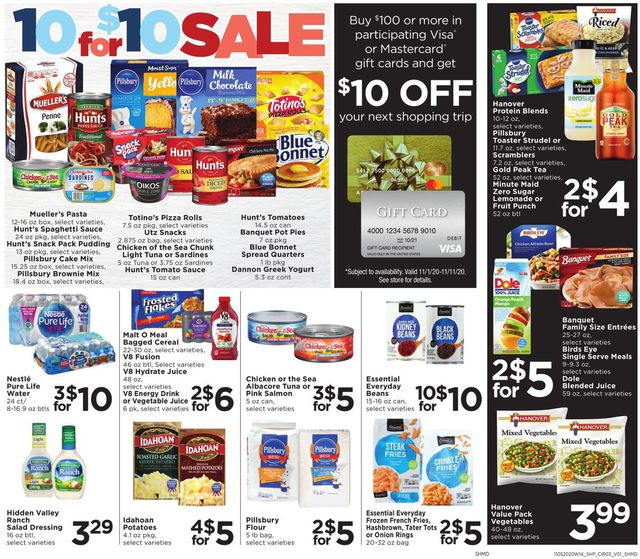 Shoppers Food & Pharmacy Ad from 11/05/2020