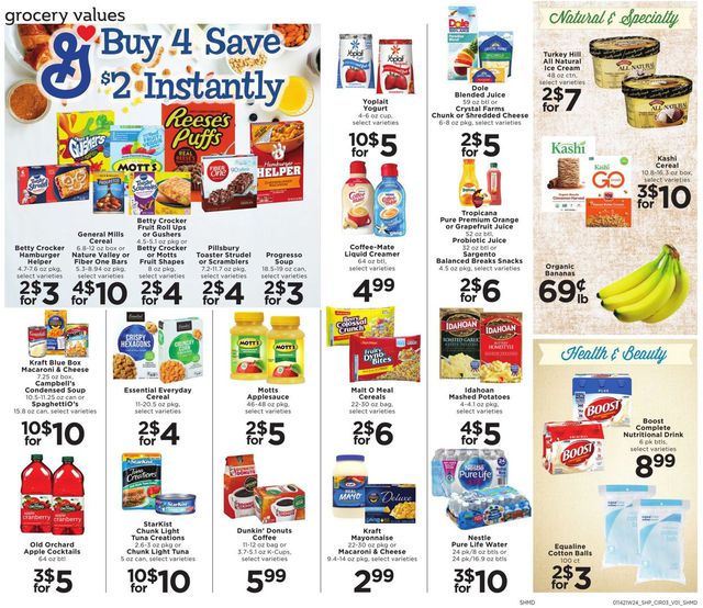 Shoppers Food & Pharmacy Ad from 01/14/2021