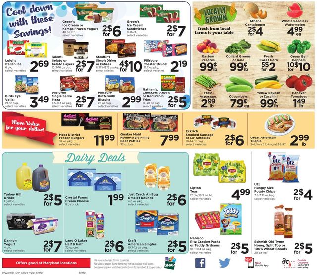 Shoppers Food & Pharmacy Ad from 07/22/2021