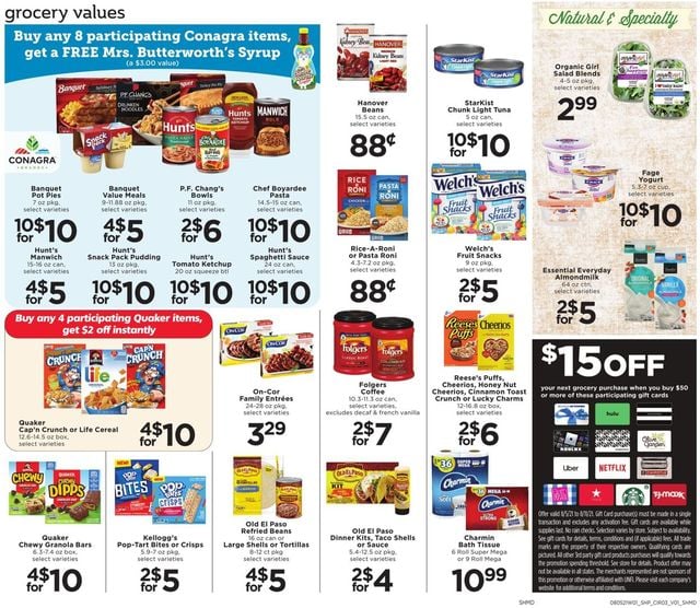 Shoppers Food & Pharmacy Ad from 08/05/2021