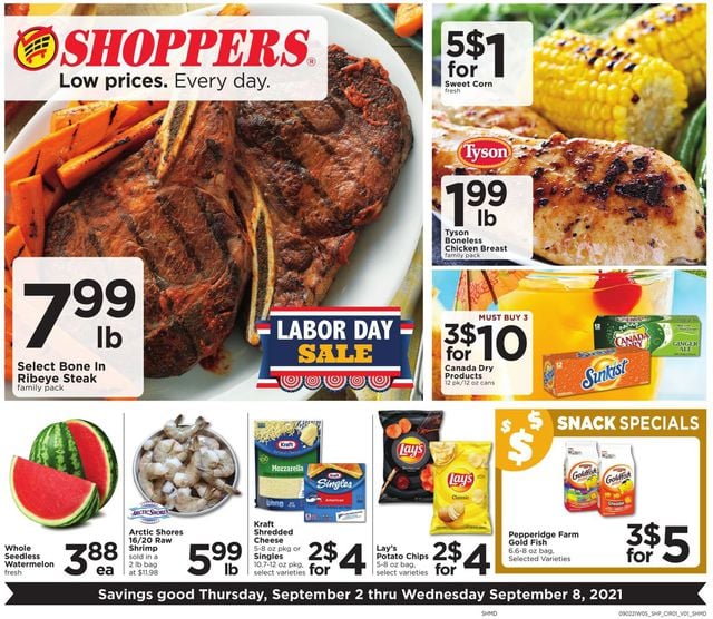 Shoppers Food & Pharmacy Ad from 09/02/2021