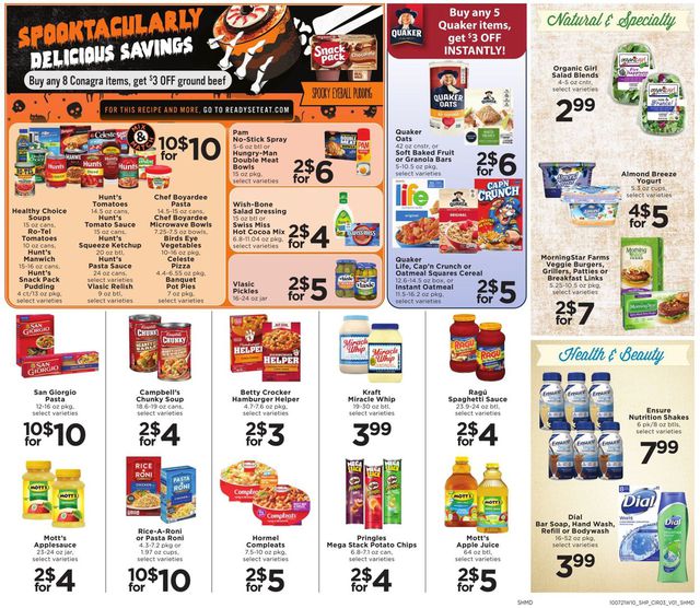 Shoppers Food & Pharmacy Ad from 10/07/2021
