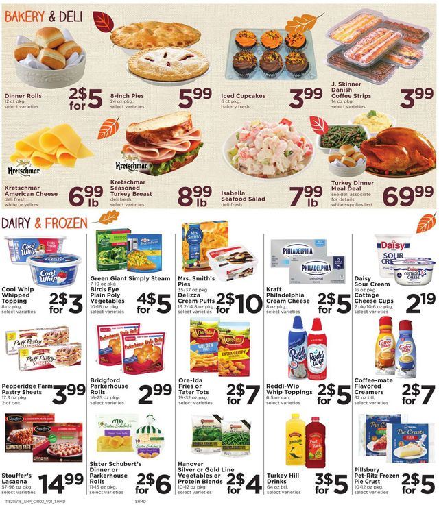 Shoppers Food & Pharmacy Ad from 11/18/2021