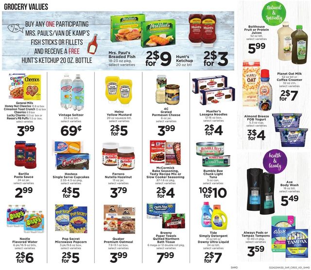 Shoppers Food & Pharmacy Ad from 02/24/2022