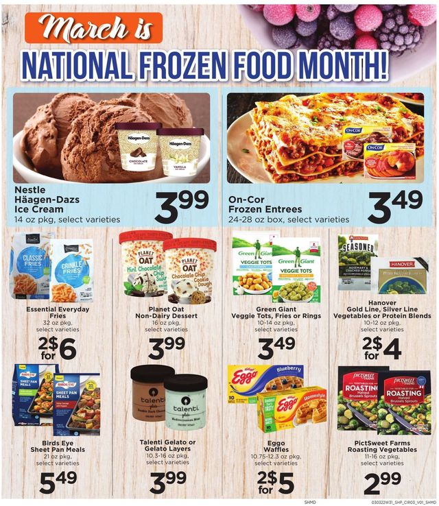 Shoppers Food & Pharmacy Ad from 03/03/2022