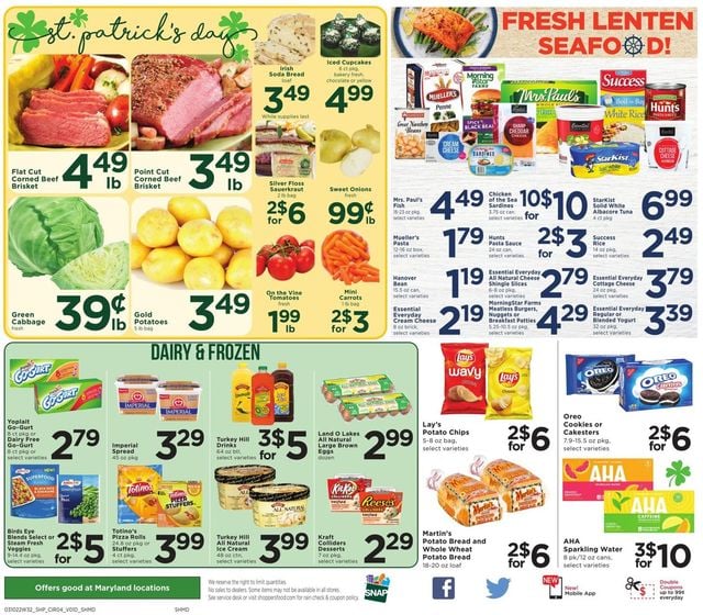 Shoppers Food & Pharmacy Ad from 03/10/2022
