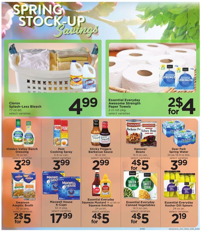 Shoppers Food & Pharmacy Ad from 03/24/2022