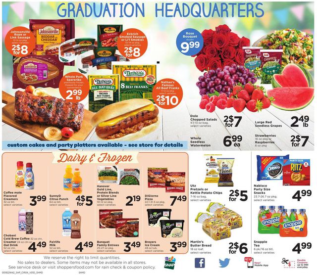 Shoppers Food & Pharmacy Ad from 05/19/2022