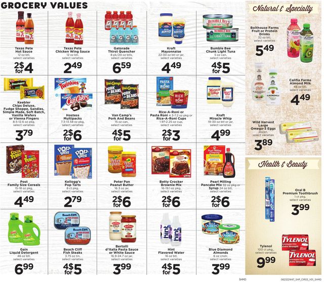 Shoppers Food & Pharmacy Ad from 06/23/2022