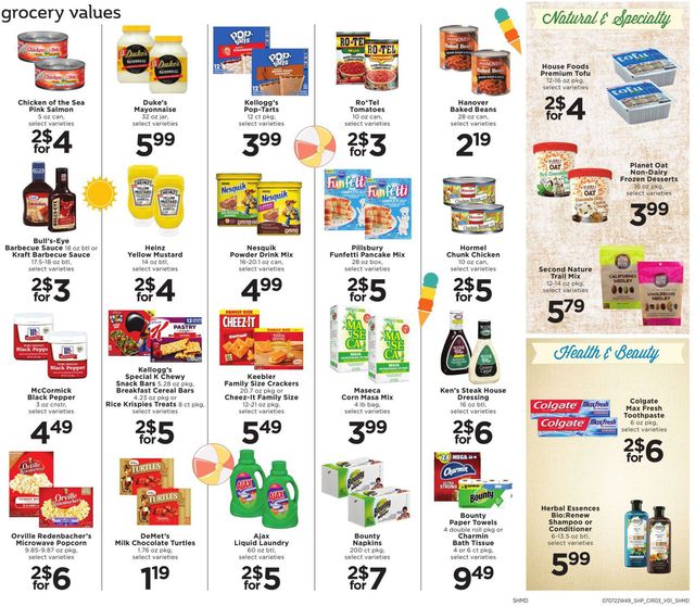 Shoppers Food & Pharmacy Ad from 07/07/2022