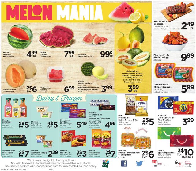 Shoppers Food & Pharmacy Ad from 08/04/2022