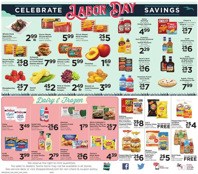 Shoppers Food & Pharmacy Ad from 09/01/2022