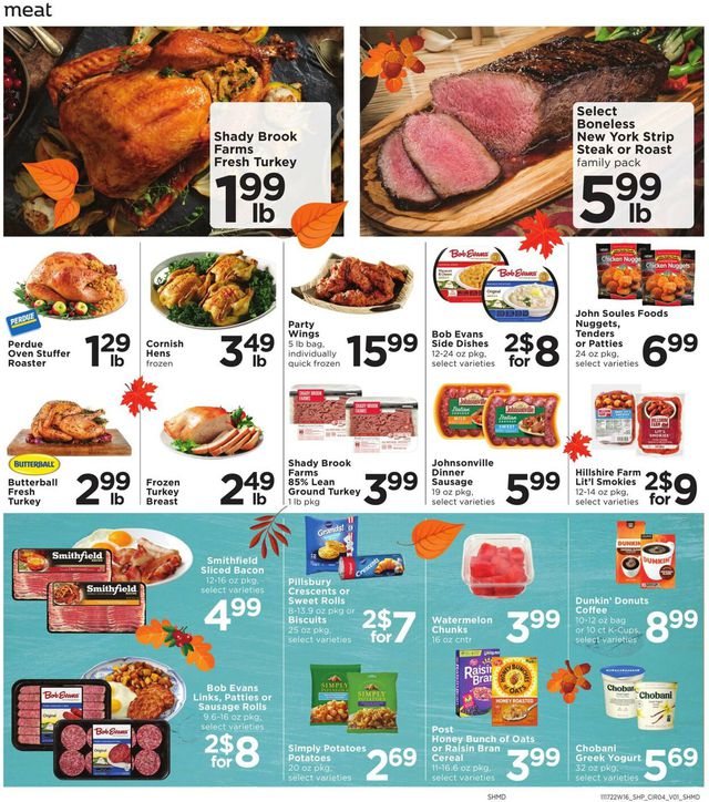 Shoppers Food & Pharmacy Ad from 11/17/2022