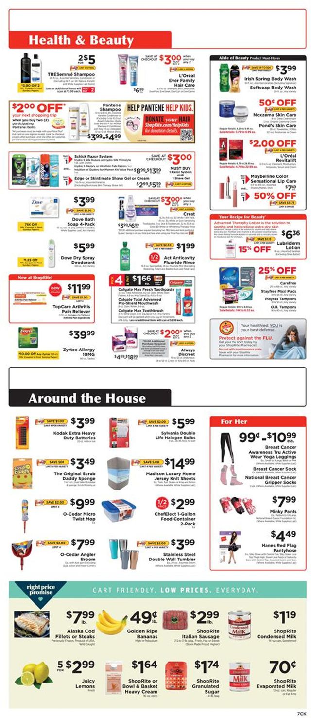 ShopRite Ad from 09/20/2020