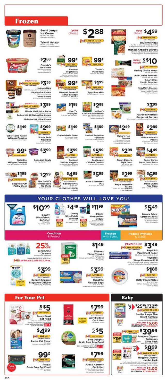 ShopRite Ad from 11/08/2020