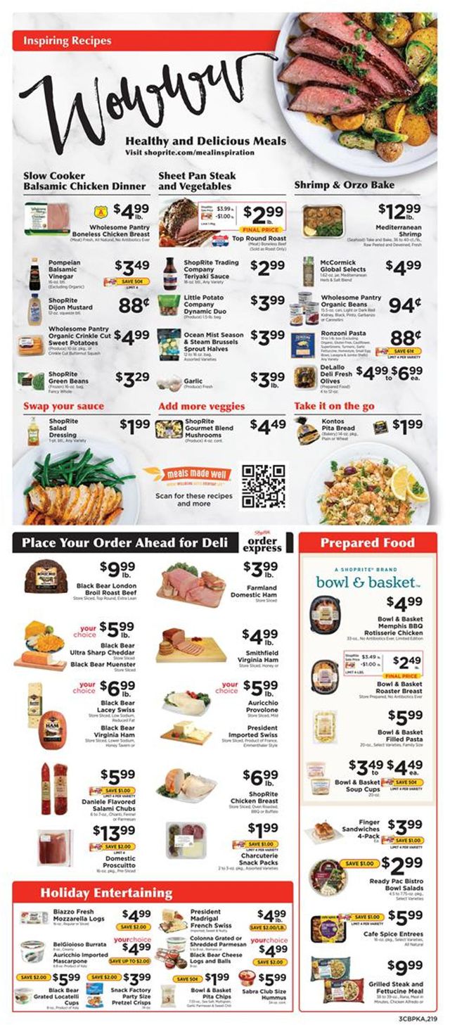 ShopRite Ad from 12/06/2020