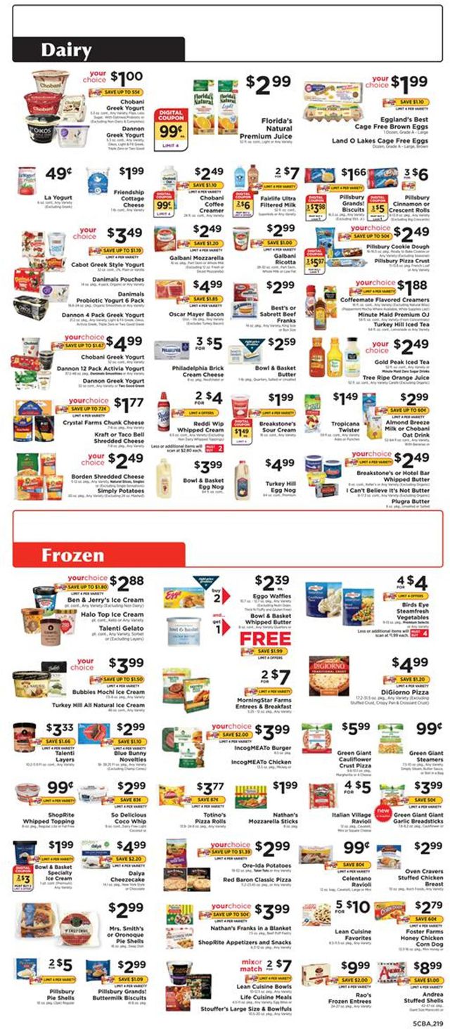 ShopRite Ad from 12/13/2020