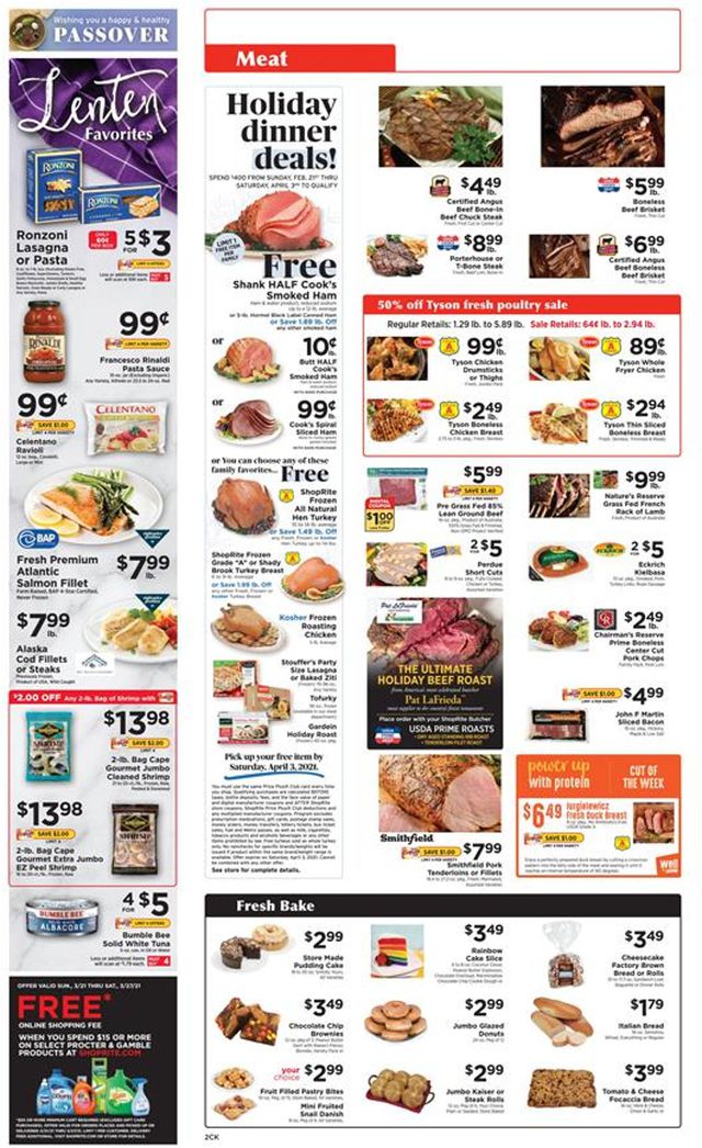 ShopRite Ad from 03/21/2021