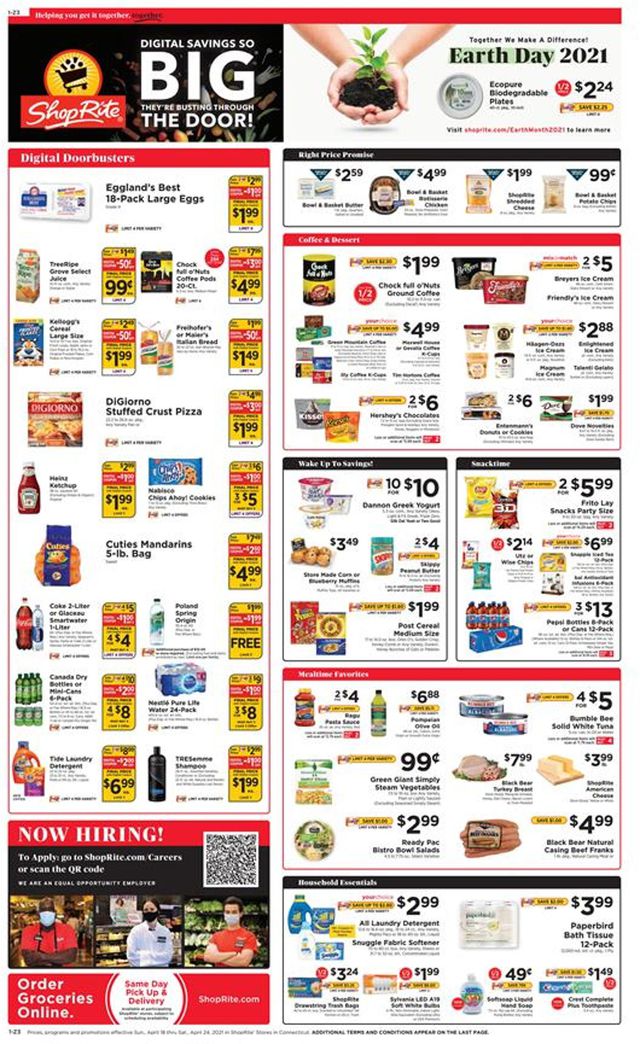 ShopRite Ad from 04/18/2021